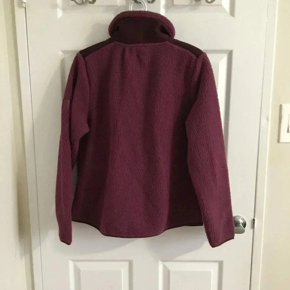 NWT McKINLEY Women's Malla Full Zip Fleece Top Red Jacket SZ L - Picture 3 of 7